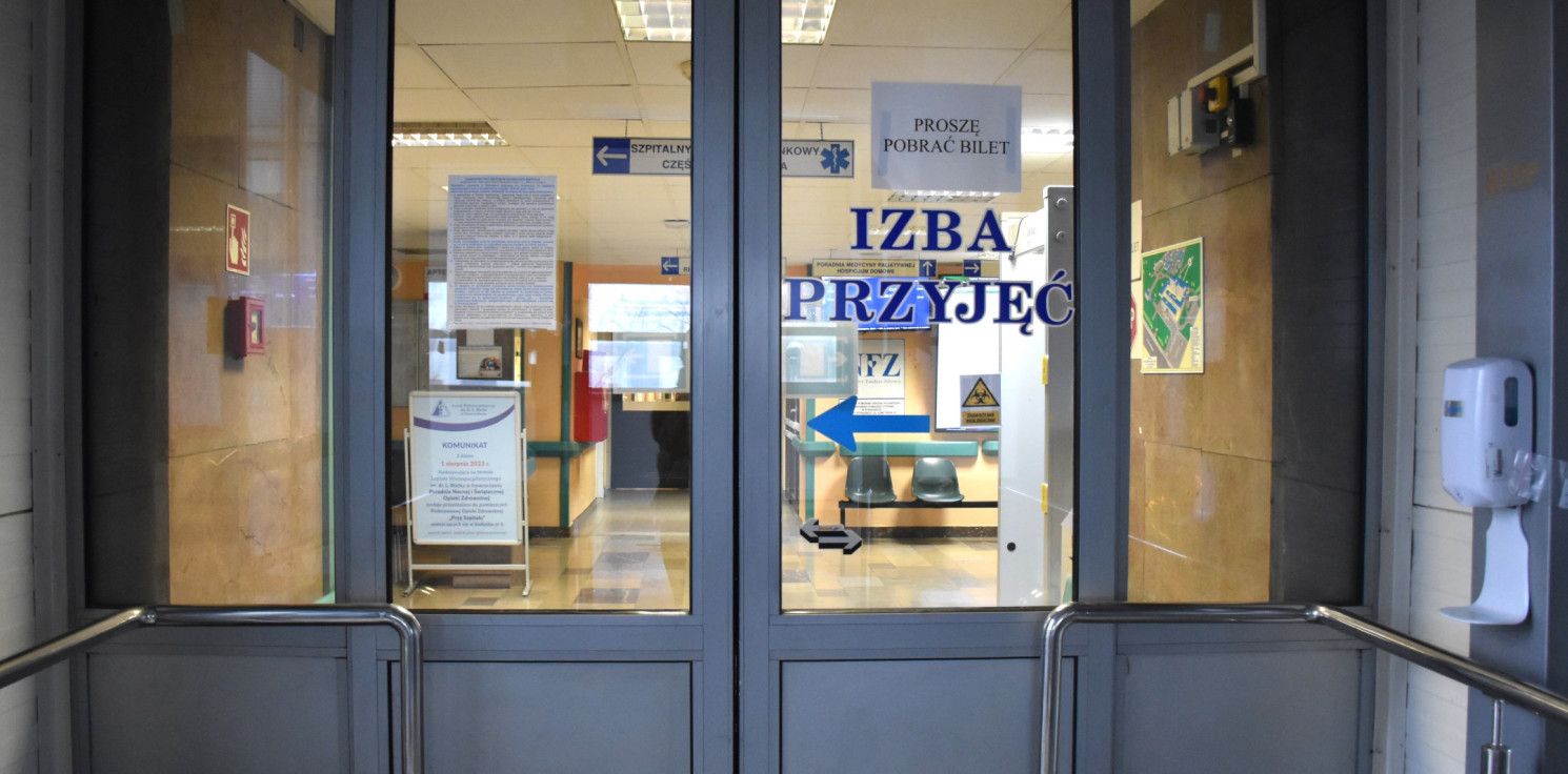 Inowrocław - Przyjęcia na dwa oddziały wstrzymane. Szpital stabilizuje sytuację