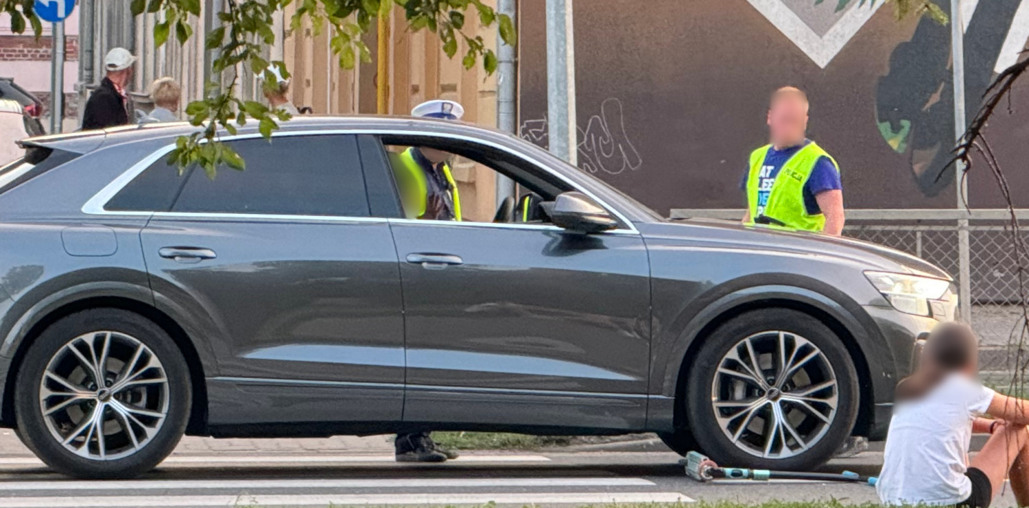 Inowrocław - 12-latek na hulajnodze potrącony w centrum miasta