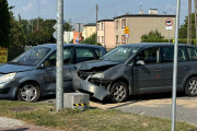 Dwa auta zderzyły się w Pakości