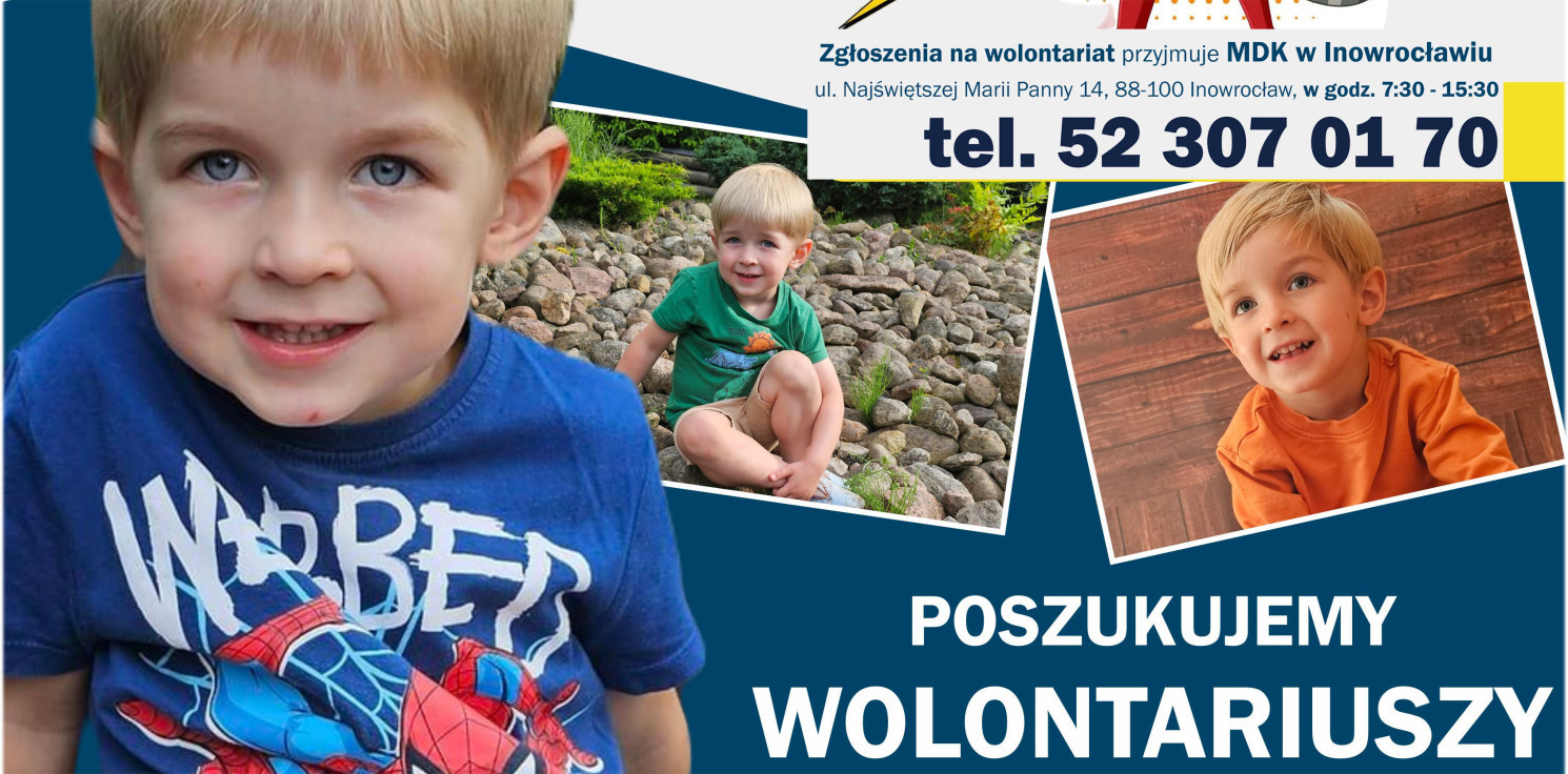 Inowrocław - Poszukują wolontariuszy. Może to Ty?