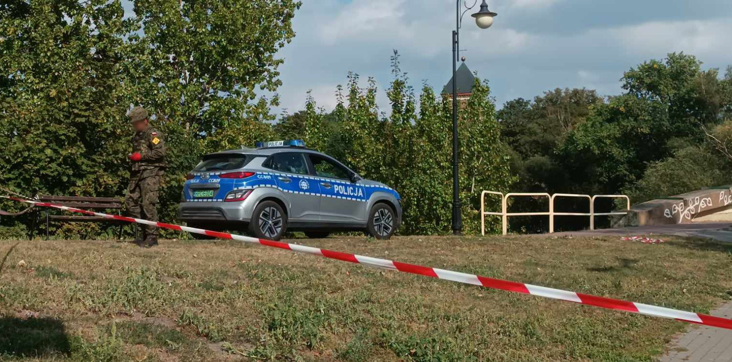 Kruszwica.online - W Kruszwicy znaleziono niewybuch. Na miejscu saperzy