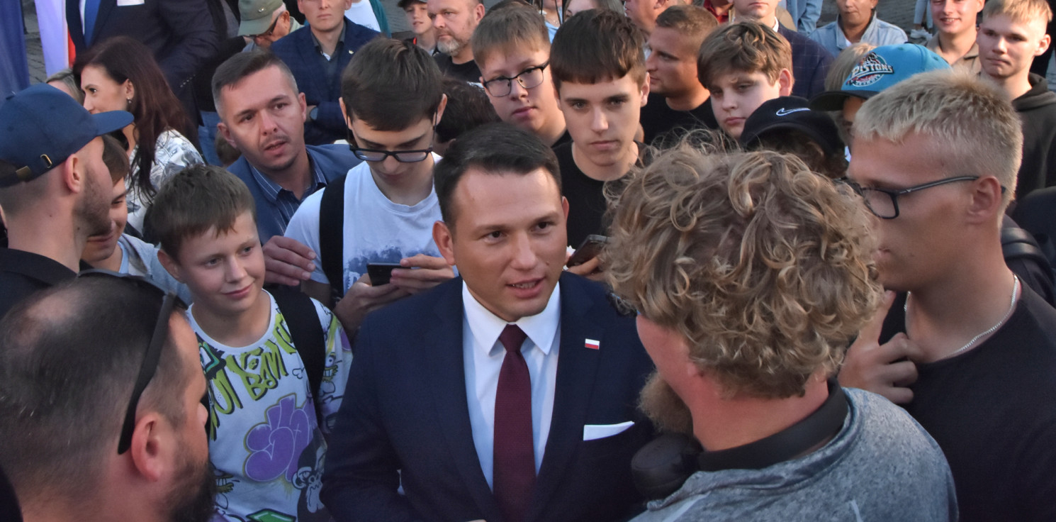 Inowrocław - Mentzen mocno o imigrantach: Nie są tu mile widziani 