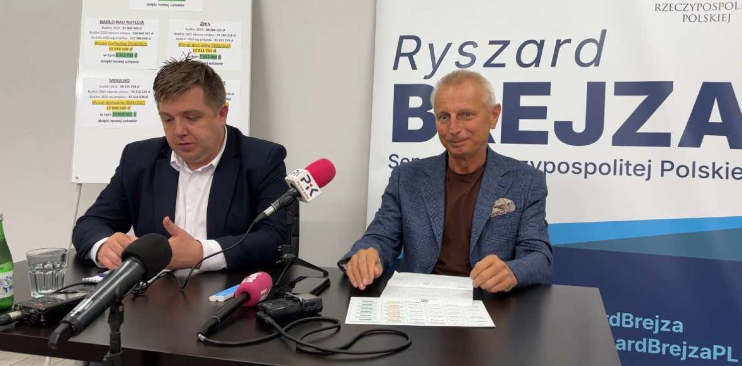 Inowrocław - Ryszard Brejza: Dodatkowe 16 mln zł dla Inowrocławia dzięki nowej ustawie 