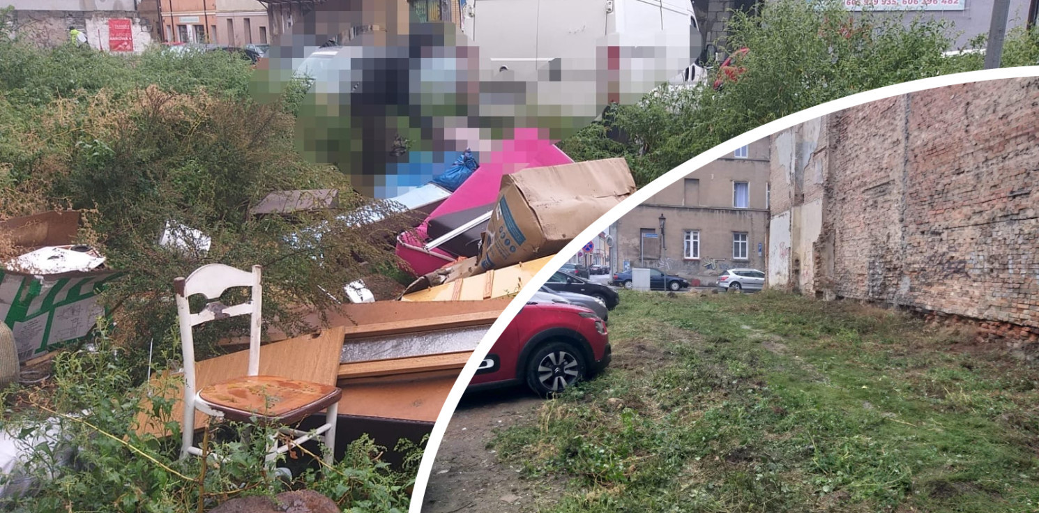 Inowrocław - Mieszkańcy centrum zaśmiecali swoją okolicę