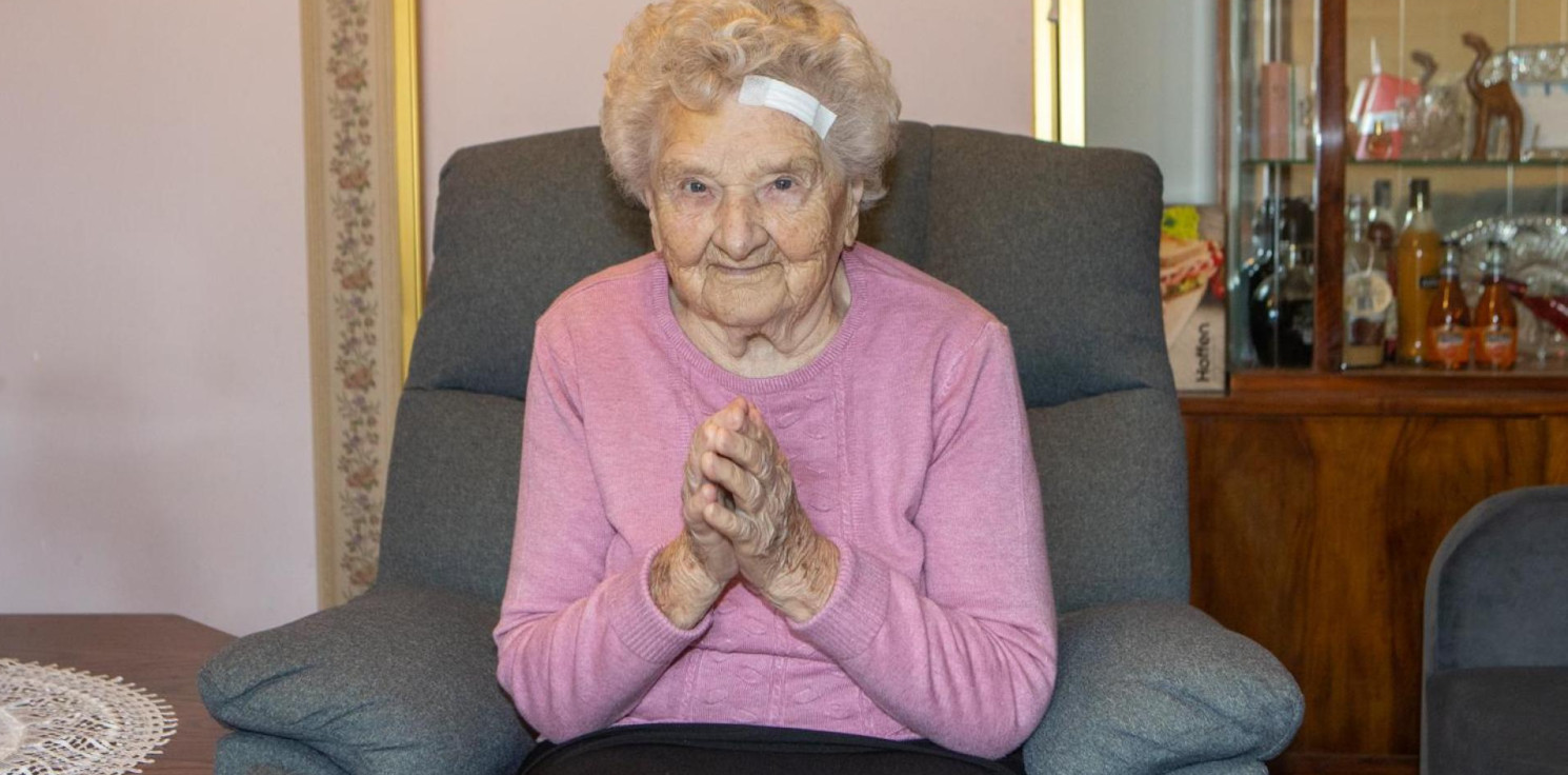 Gmina Inowrocław - Pani Teresa z Sikorowa świętuje setne urodziny