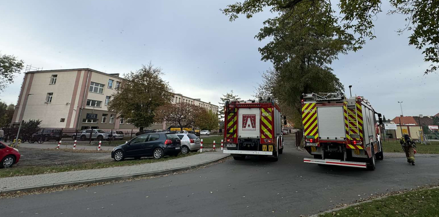 Inowrocław - Ewakuacja w Chemiku. Informacja o ładunku wybuchowym