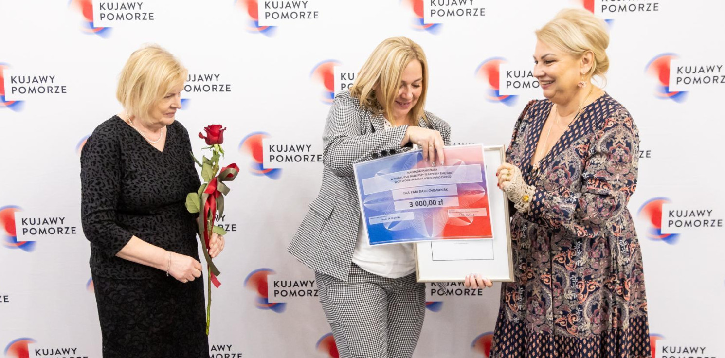 Kruszwica.online - Terapeutka z Kruszwicy wśród najlepszych w województwie
