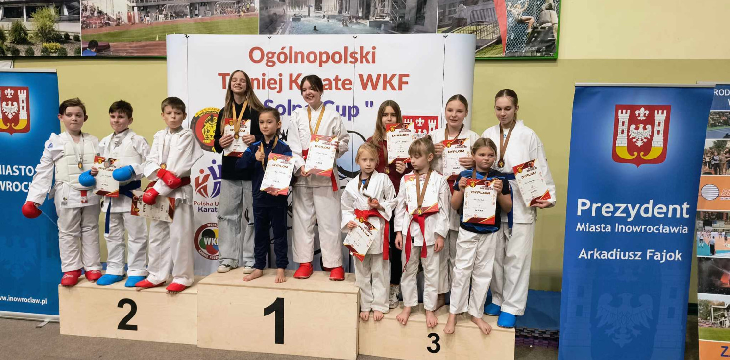 Inowrocław - Karatecy walczyli o medale podczas Solno Cup