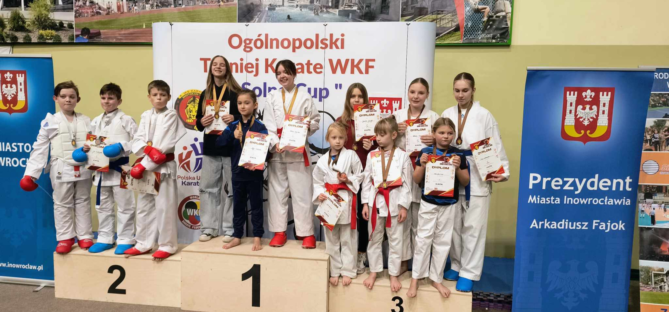 Inowrocław - Karatecy walczyli o medale podczas Solno Cup