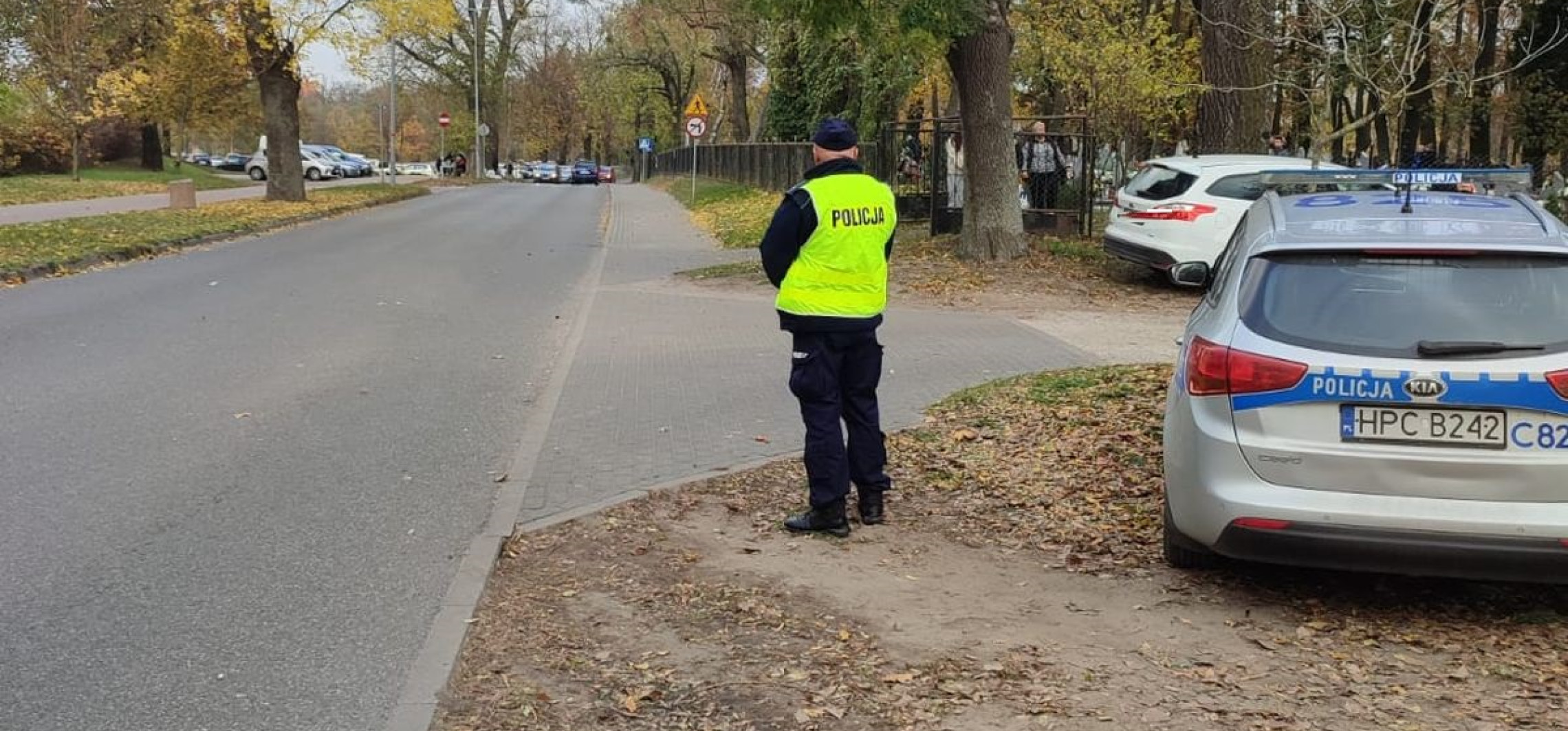 Inowrocław - Trwają działania policji w związku z 1 listopada