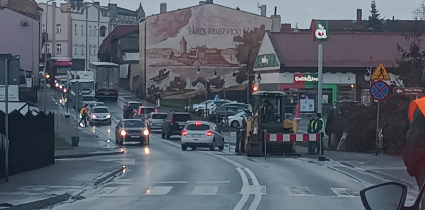Kruszwica.online - Duże problemy kierowców w Kruszwicy