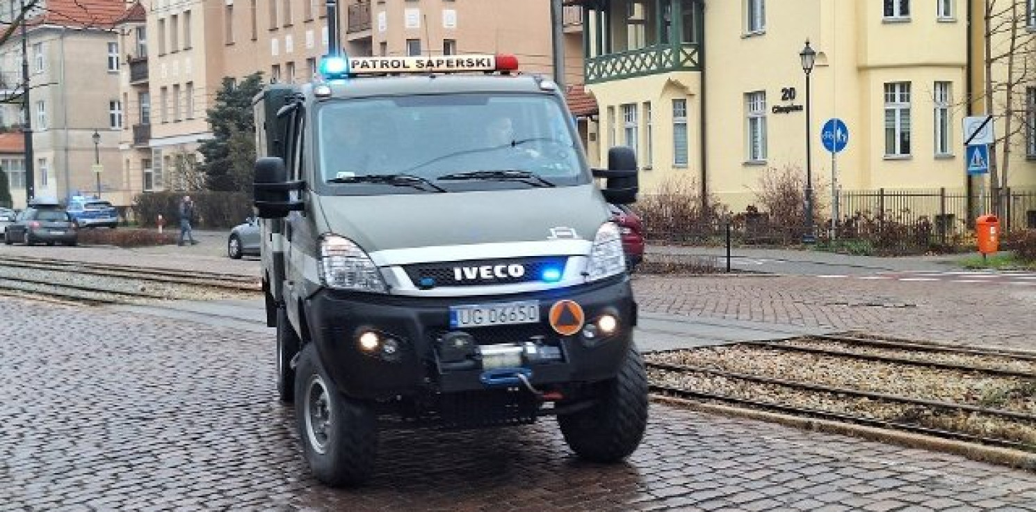 Region - Nasi żołnierze zabezpieczali niewybuchy w Toruniu