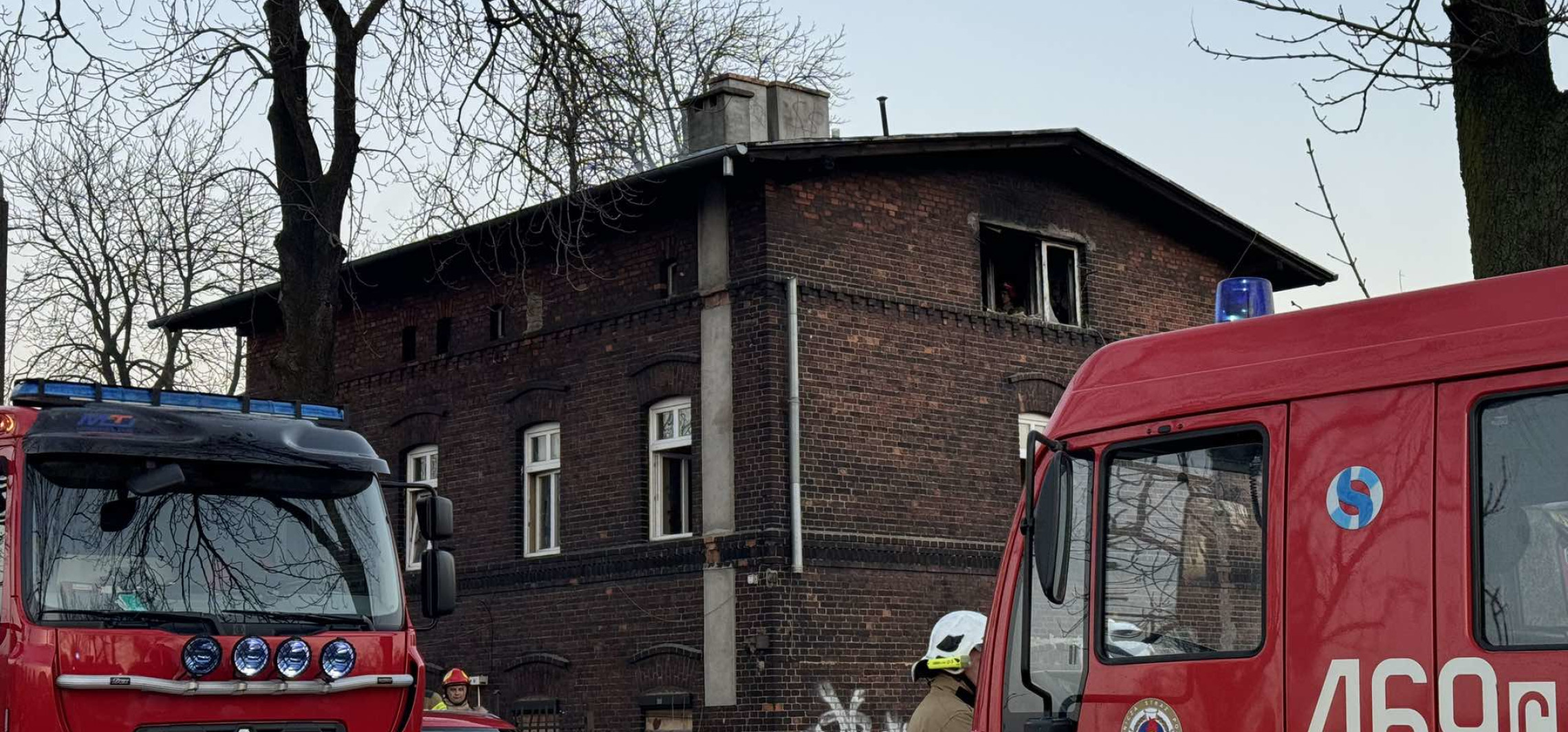 Inowrocław - Pożar przy Magazynowej. Zamknęli drogę