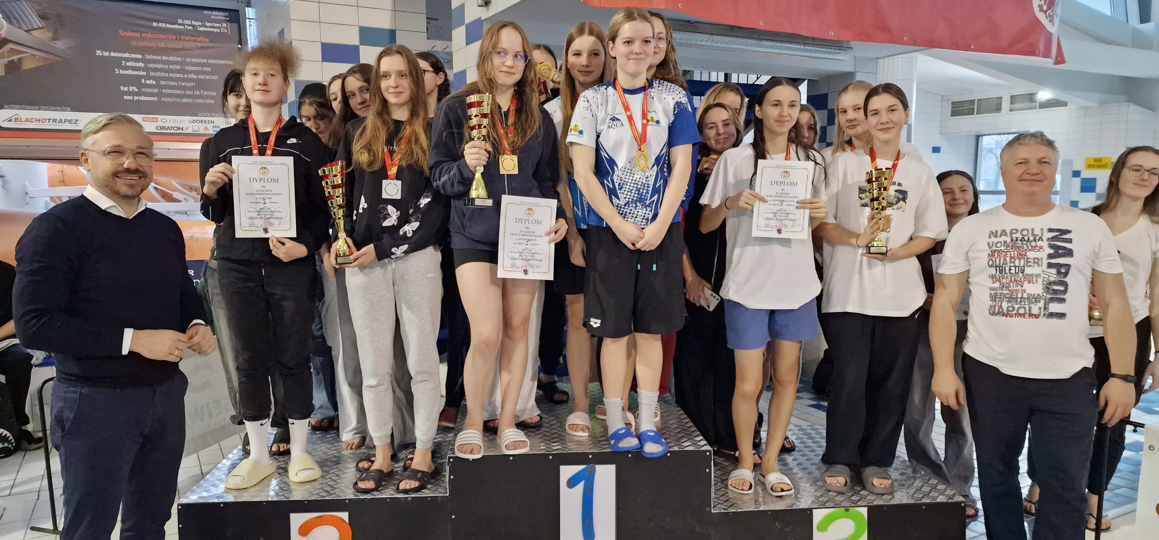 Inowrocław - Pływacy z Konopy i Kasprowicza z medalami