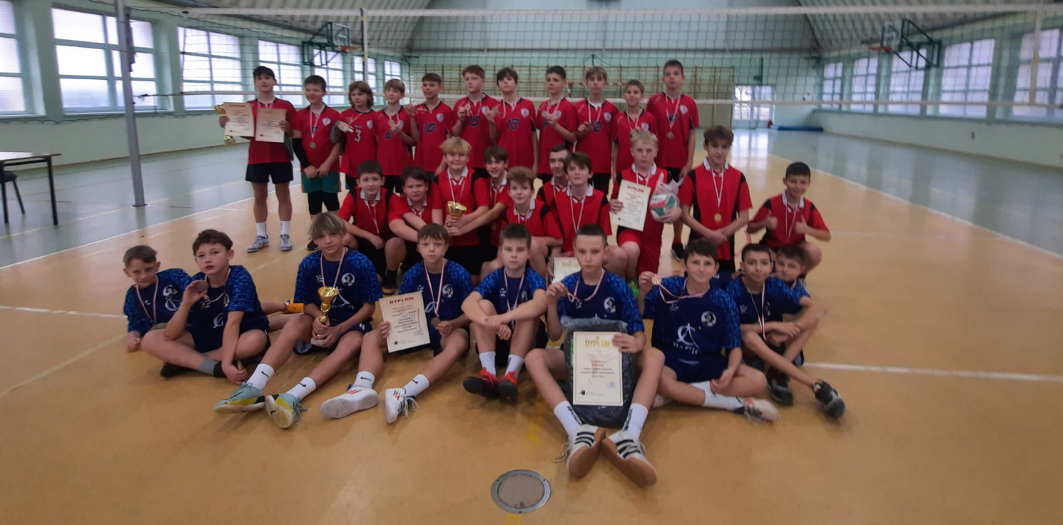 Inowrocław - Chłopcy z Rojewa najlepsi w siatkówce