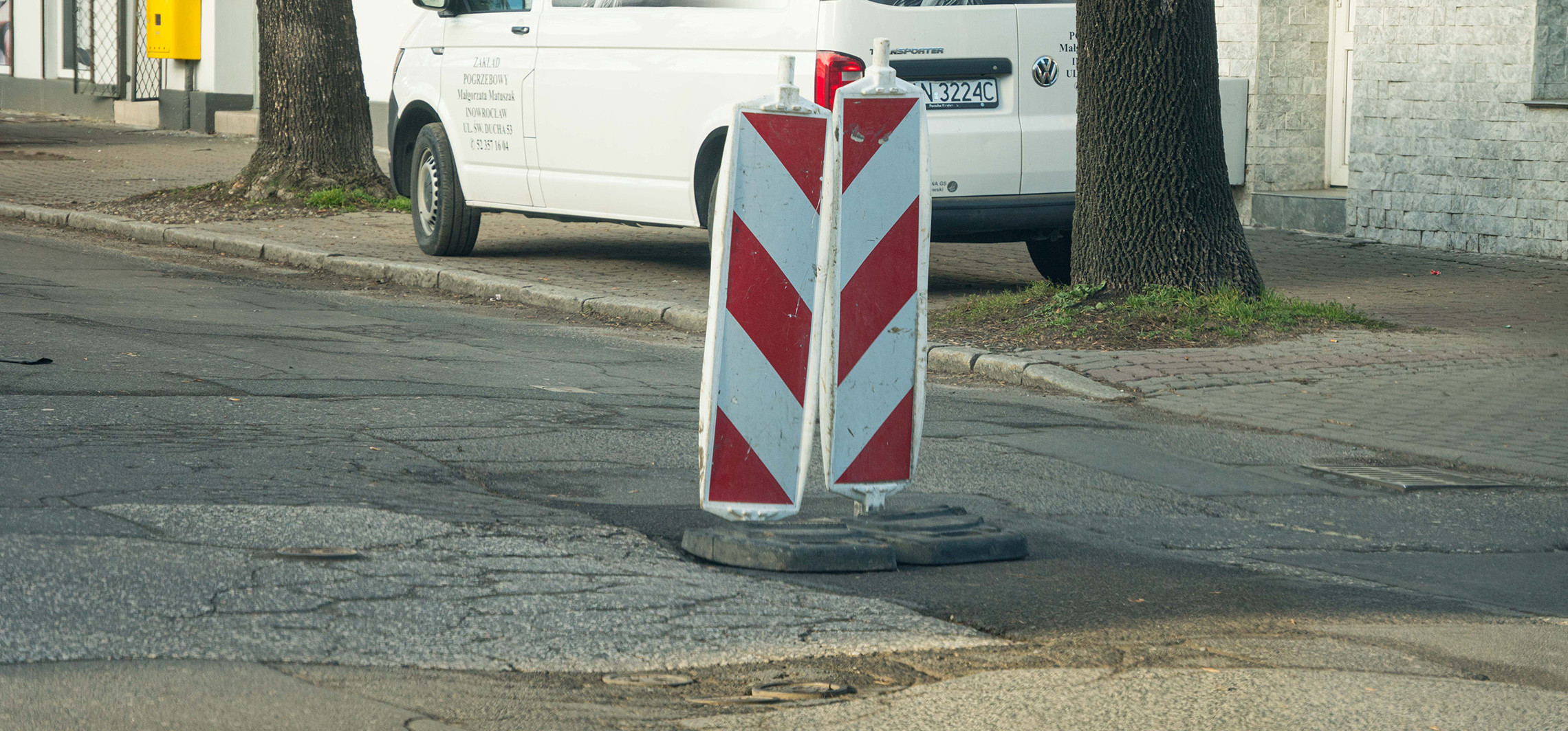 Inowrocław - Uwaga kierowcy, utrudnienia na ulicy Św. Ducha