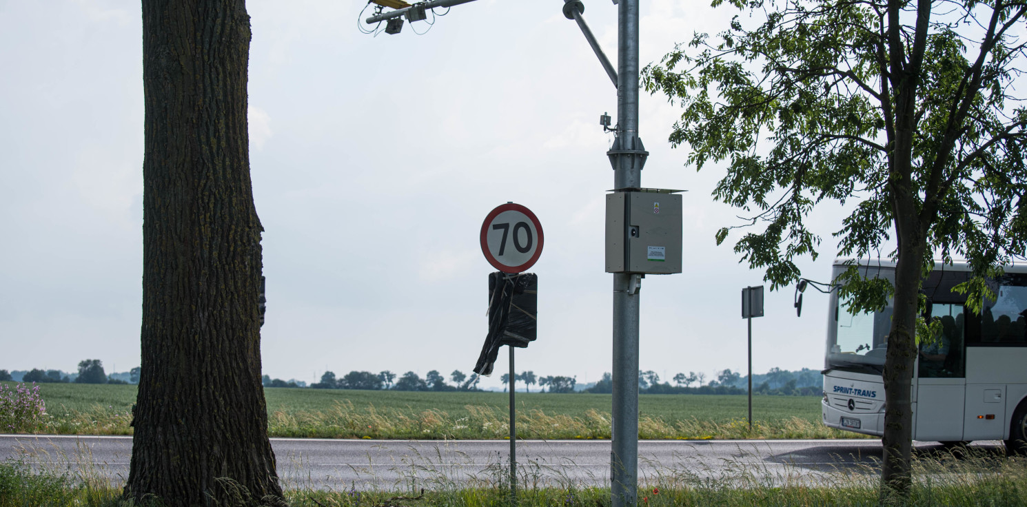 Inowrocław - Odcinkowy pomiar prędkości na drodze do Pakości. Jest data