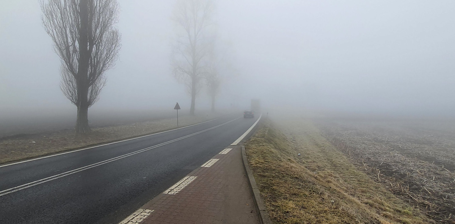 Inowrocław - Gęste mgły pozostaną do niedzielnego poranka