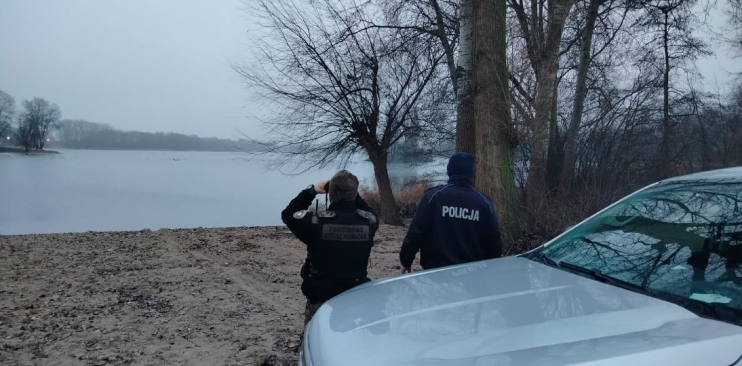 Kruszwica.online - Wspólna akcja przeciw kłusownikom na Gople