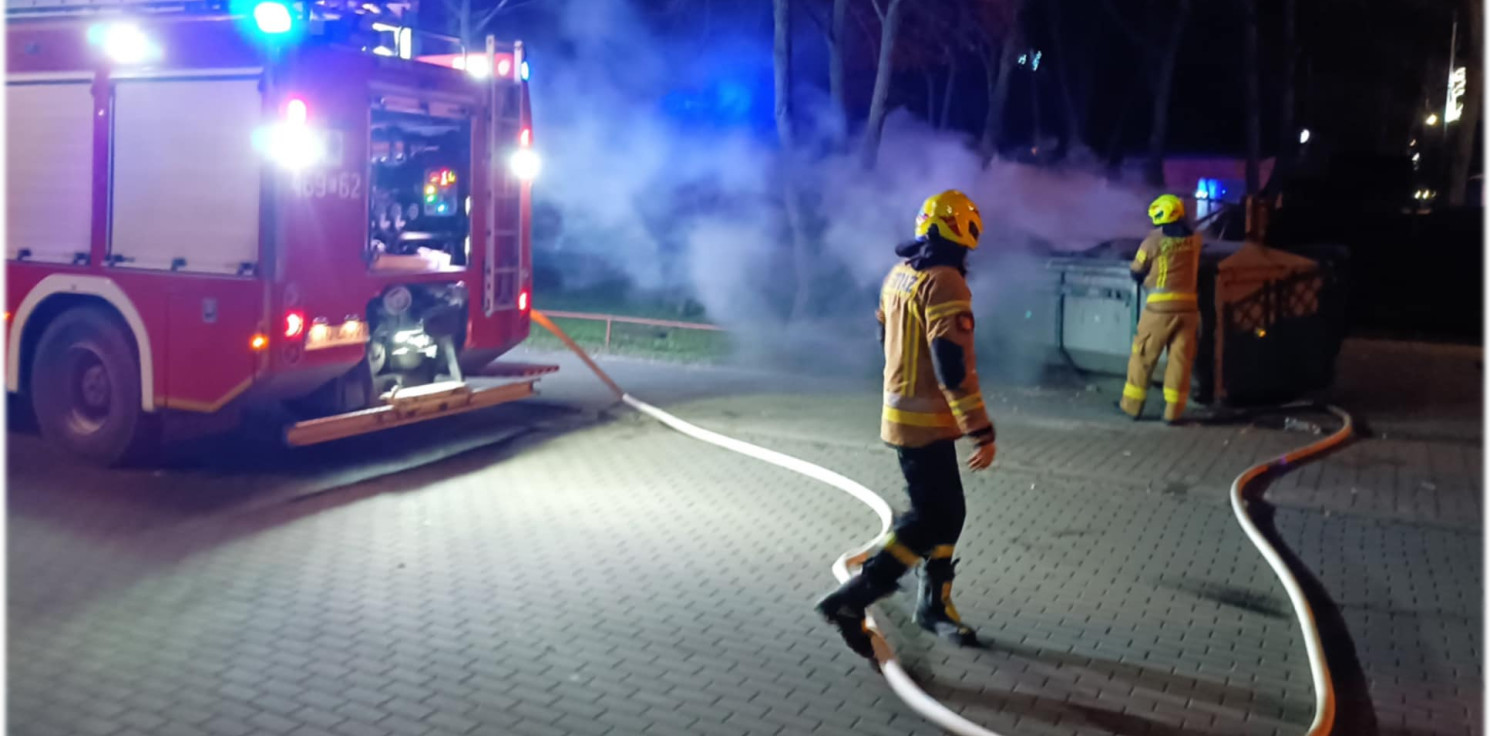 Inowrocław - Niespokojna noc w Inowrocławiu i regionie. Strażacy w akcji