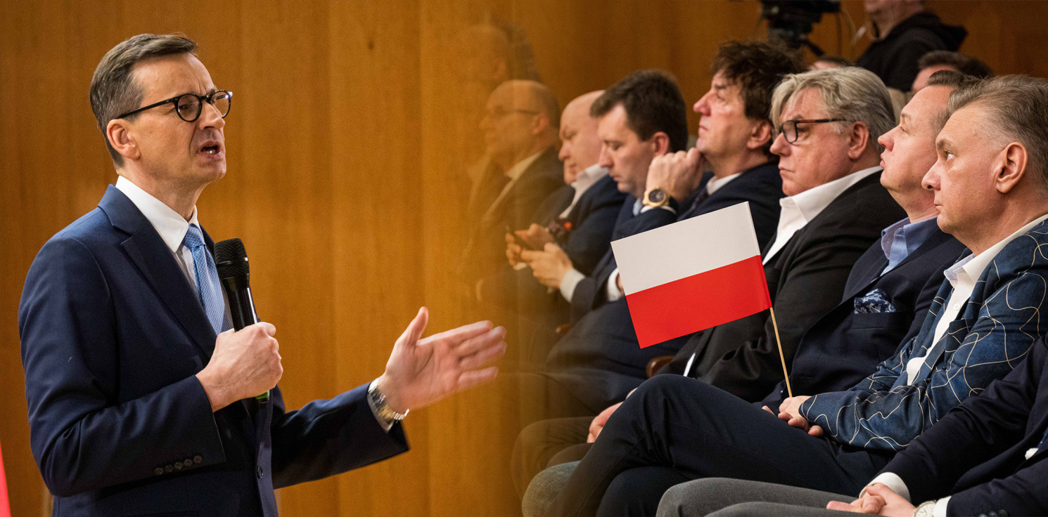 Inowrocław - Mateusz Morawiecki spotkał się z inowrocławianami. Padło jedno niewygodne pytanie z sali