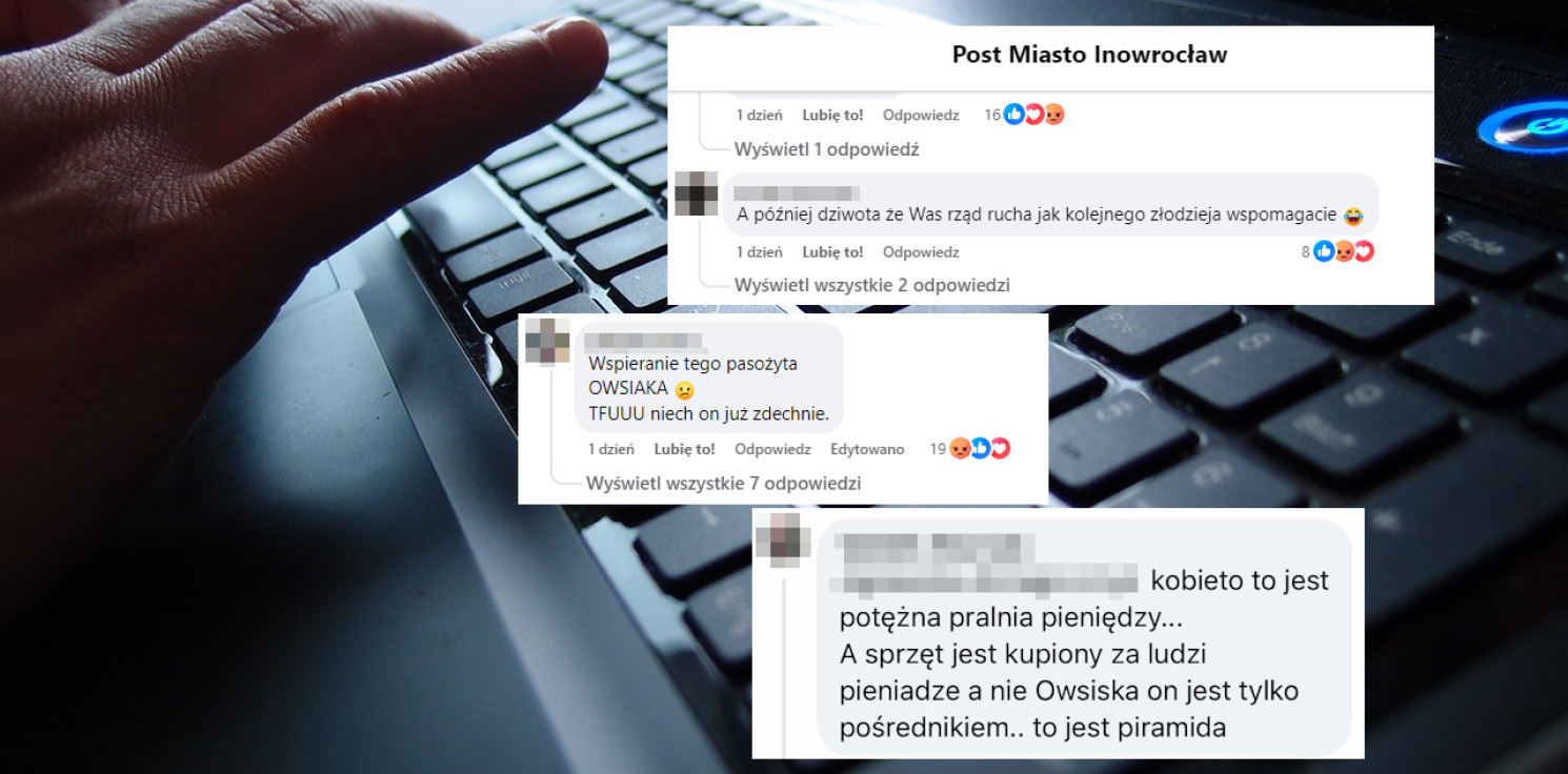 Inowrocław - Jurek Owsiak otrzymuje groźby. Hejt na WOŚP także we wpisach na fanpage'u Urzędu Miasta Inowrocławia