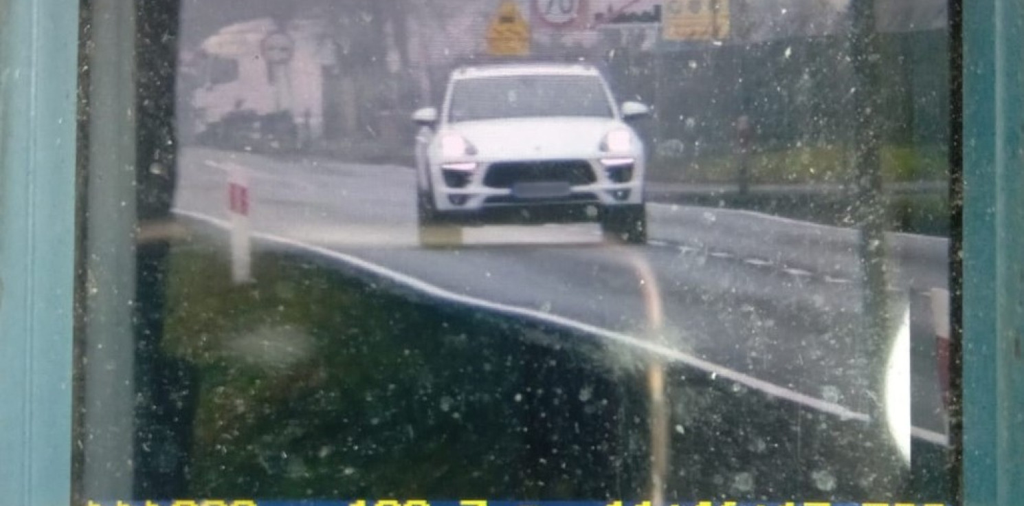 Strzelno - 60-latek z Niemiec przez Strzelno pędził jak po autostradzie