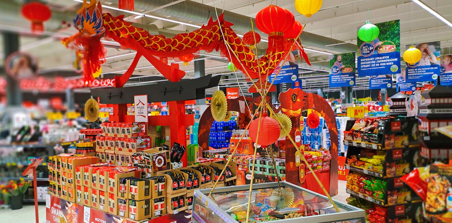Inowrocław - Kuchnia azjatycka ma być teraz wyróżnikiem popularnej sieci supermarketów