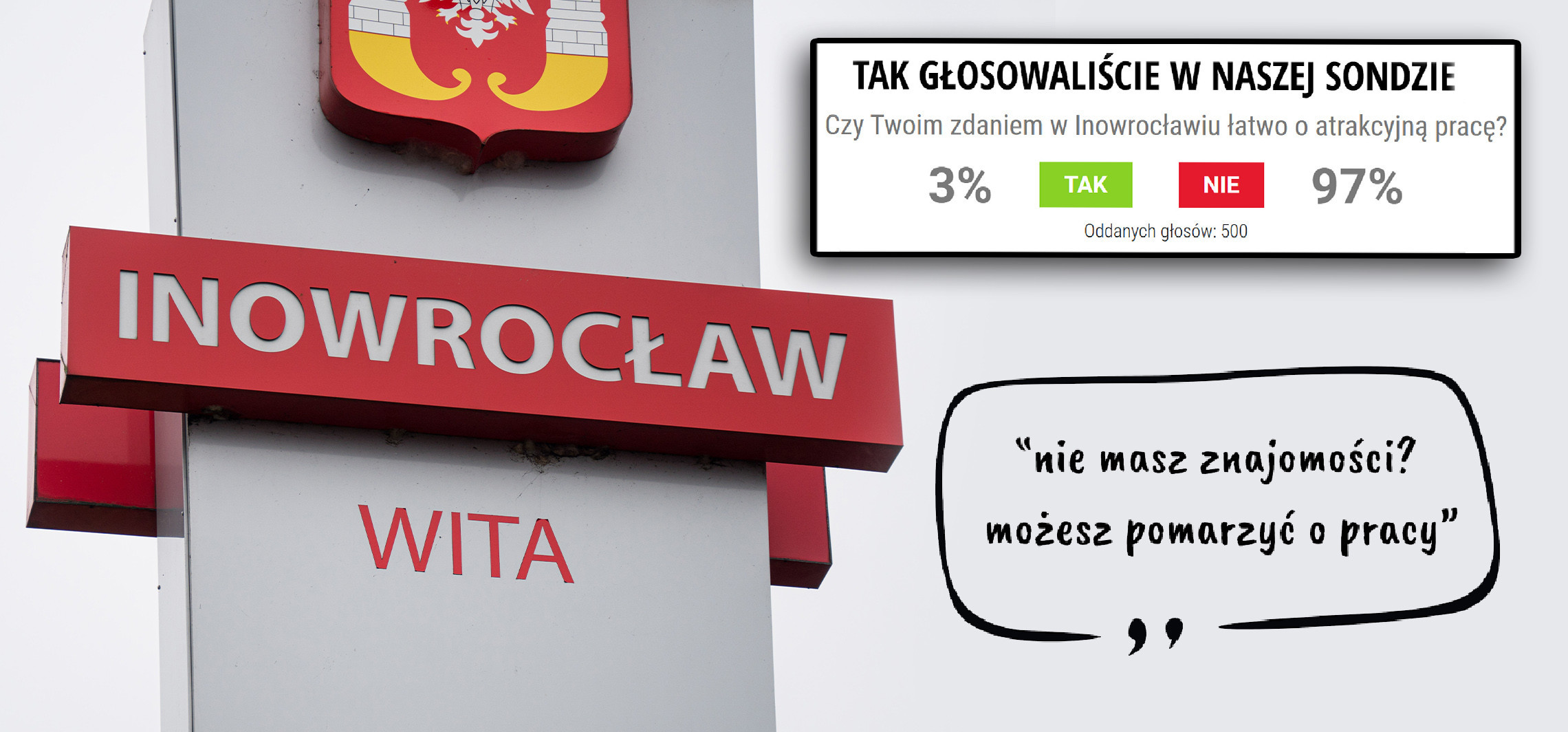 Atrakcyjna praca w Inowrocławiu? “Bez znajomości możesz pomarzyć”