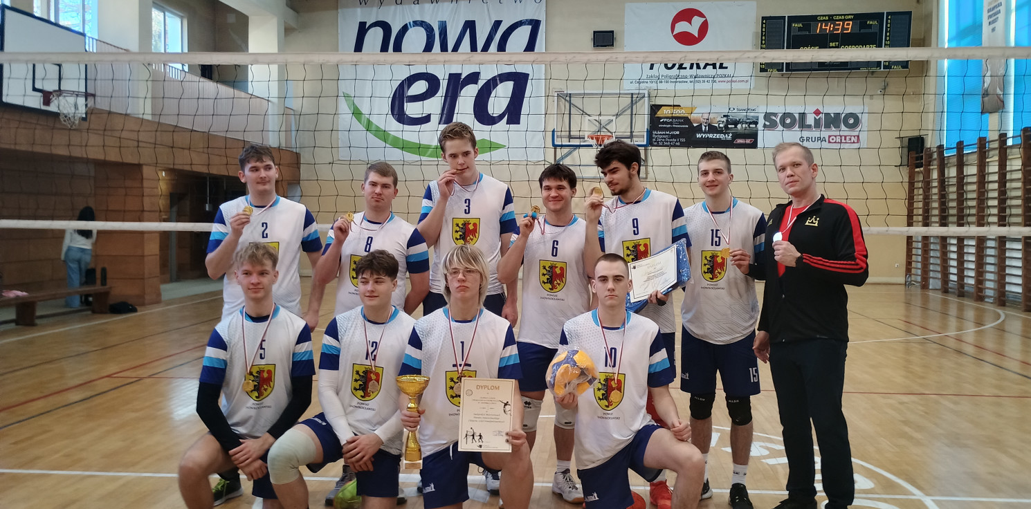 Inowrocław - Chemik siatkarskim mistrzem powiatu