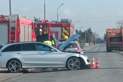 Zderzenie dwóch aut w Kruszwicy