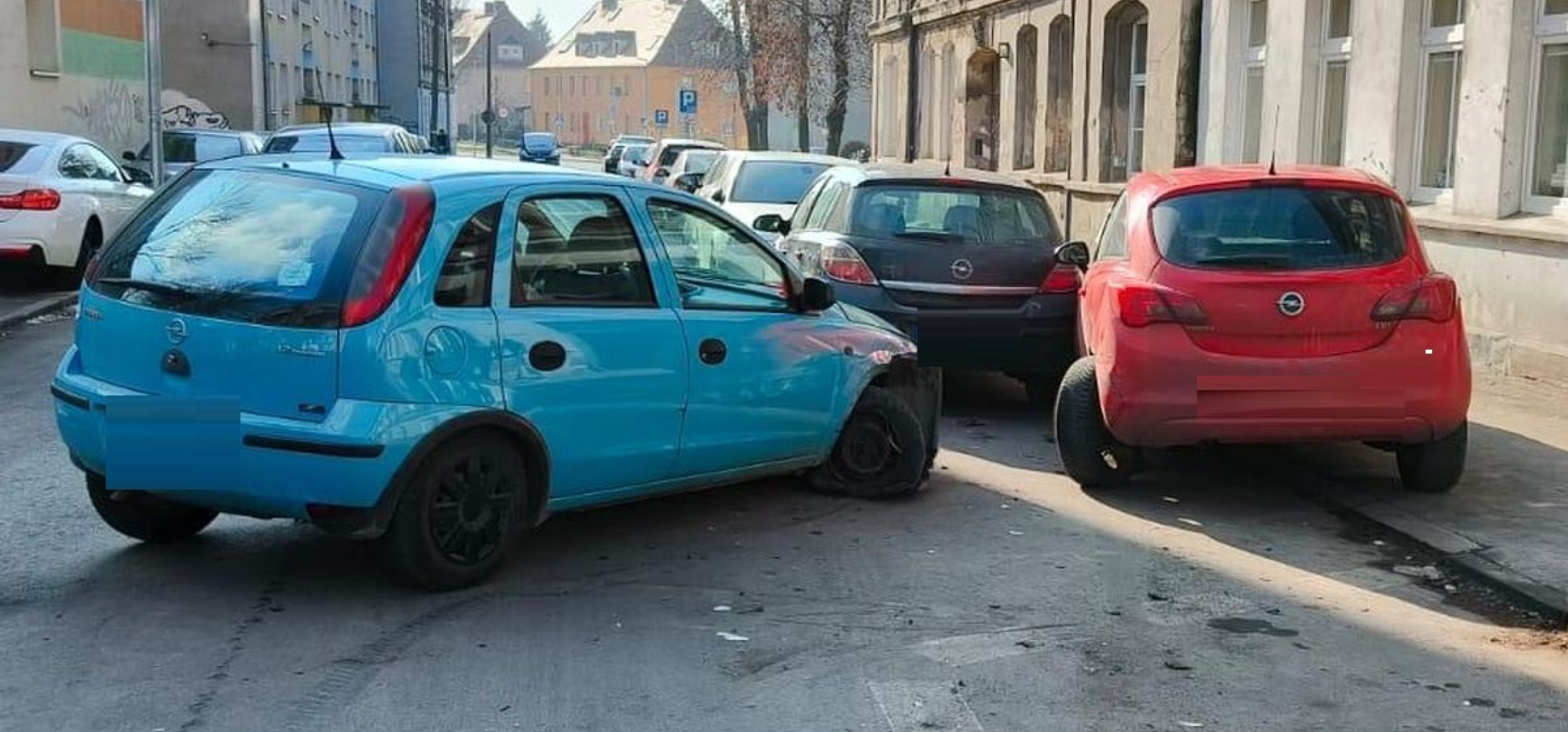 Inowrocław - Jedna stłuczka, cztery uszkodzone auta. W tle alkohol