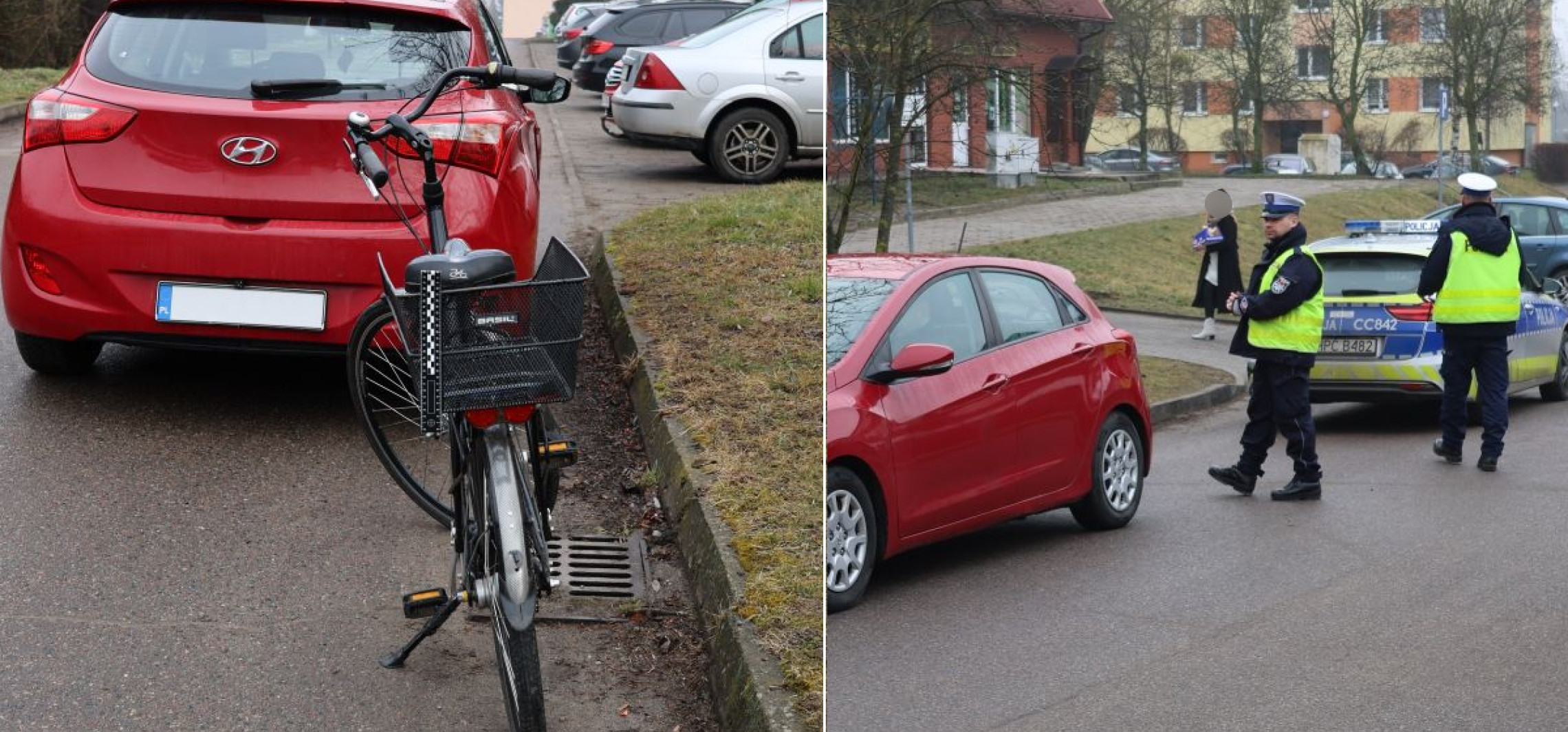 Inowrocław - 76-letni rowerzysta potrącony przez hyundaia