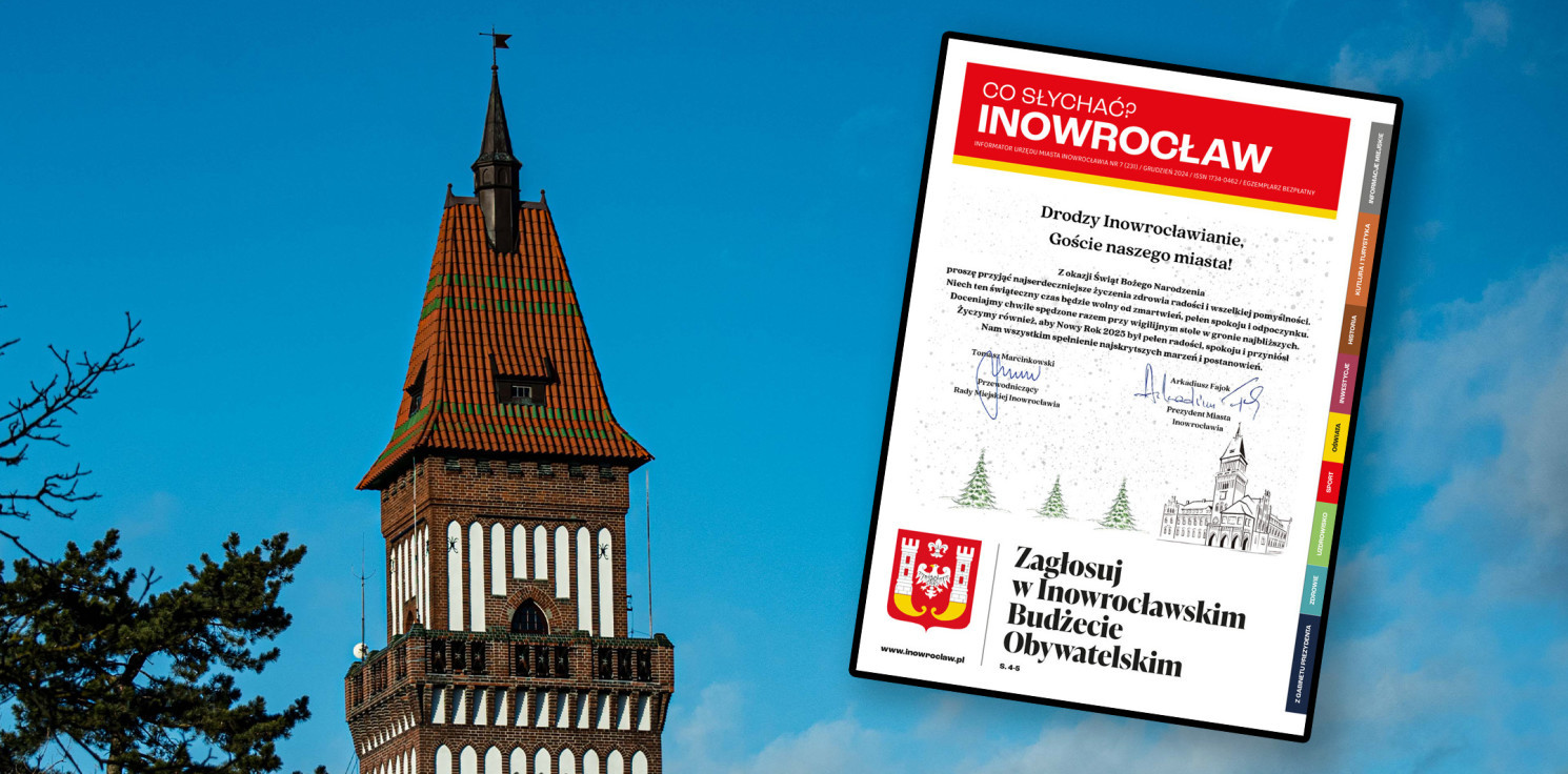 Inowrocław - Ratuszowy informator będzie przyjeżdżał do nas z Łomży