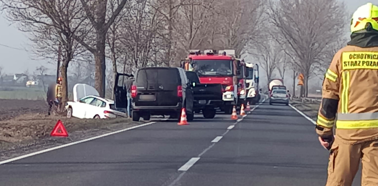 Kruszwica.online - Poważny wypadek na krajówce w pobliżu Kruszwicy