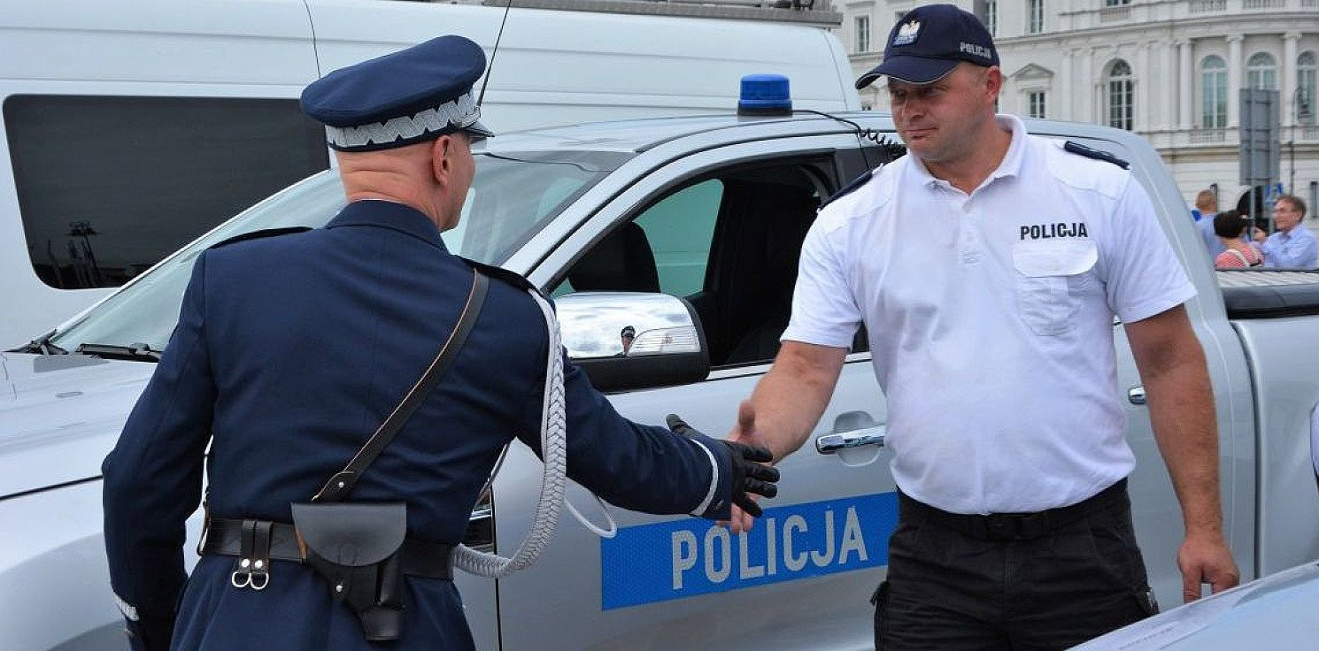 Kruszwica.online - Z Kruszwicy do stolicy na 100-lecie policji