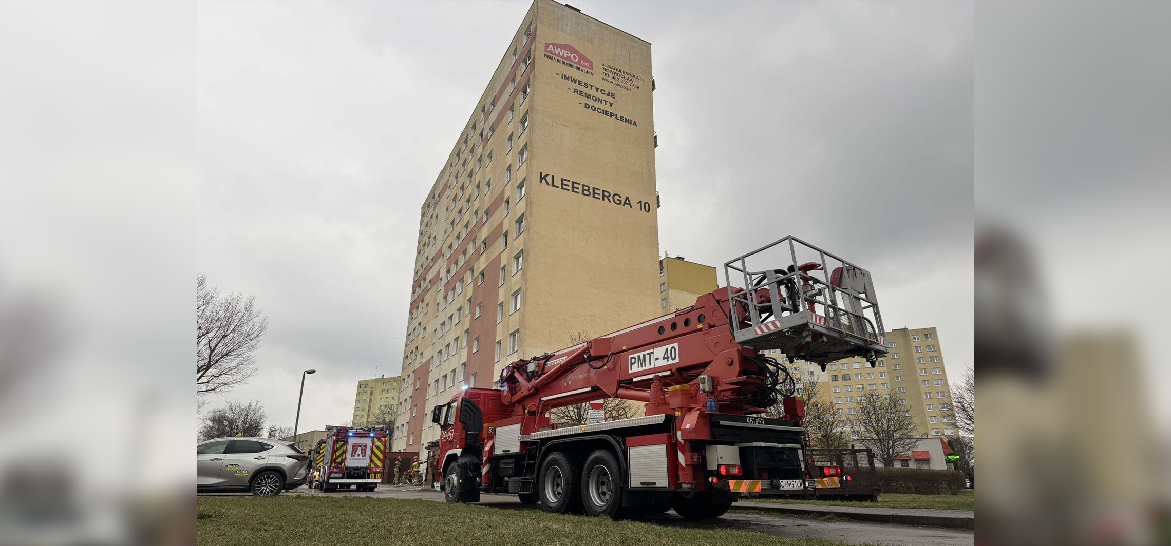 Inowrocław - Akcja strażaków na Rąbinie. Co się stało?