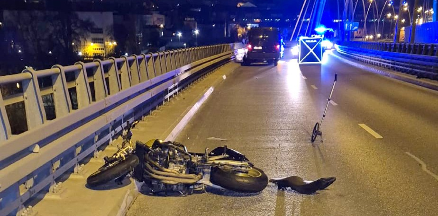 Kraj - Śmiertelny wypadek z udziałem motocyklisty