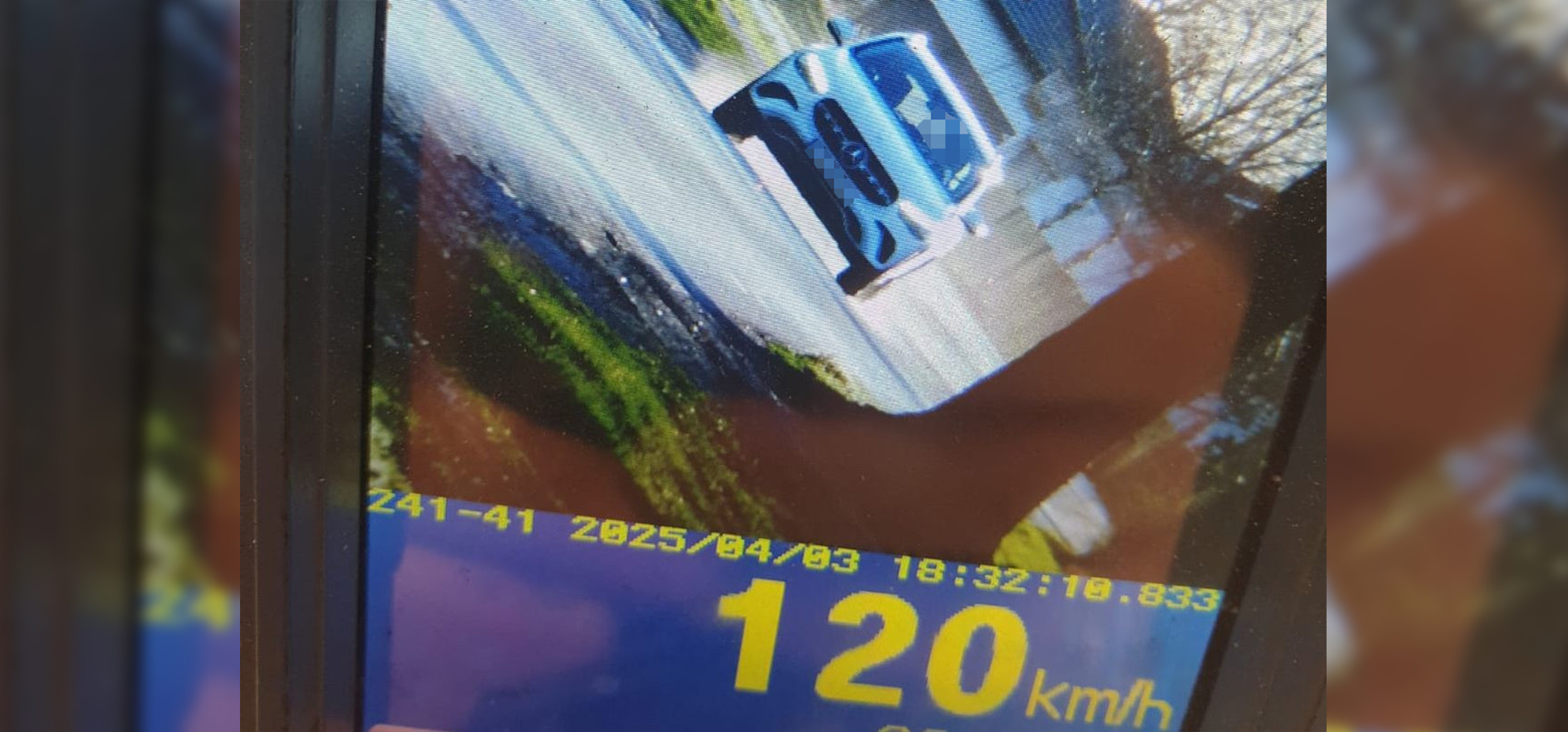 Wpadł za prędkość i nie miał uprawnień