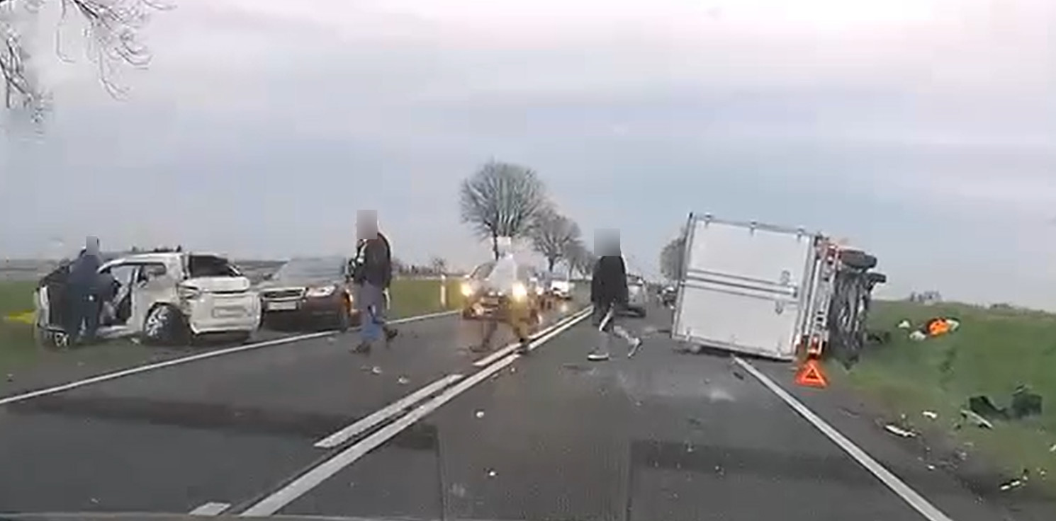 Region - Korki po wypadku na trasie do Bydgoszczy