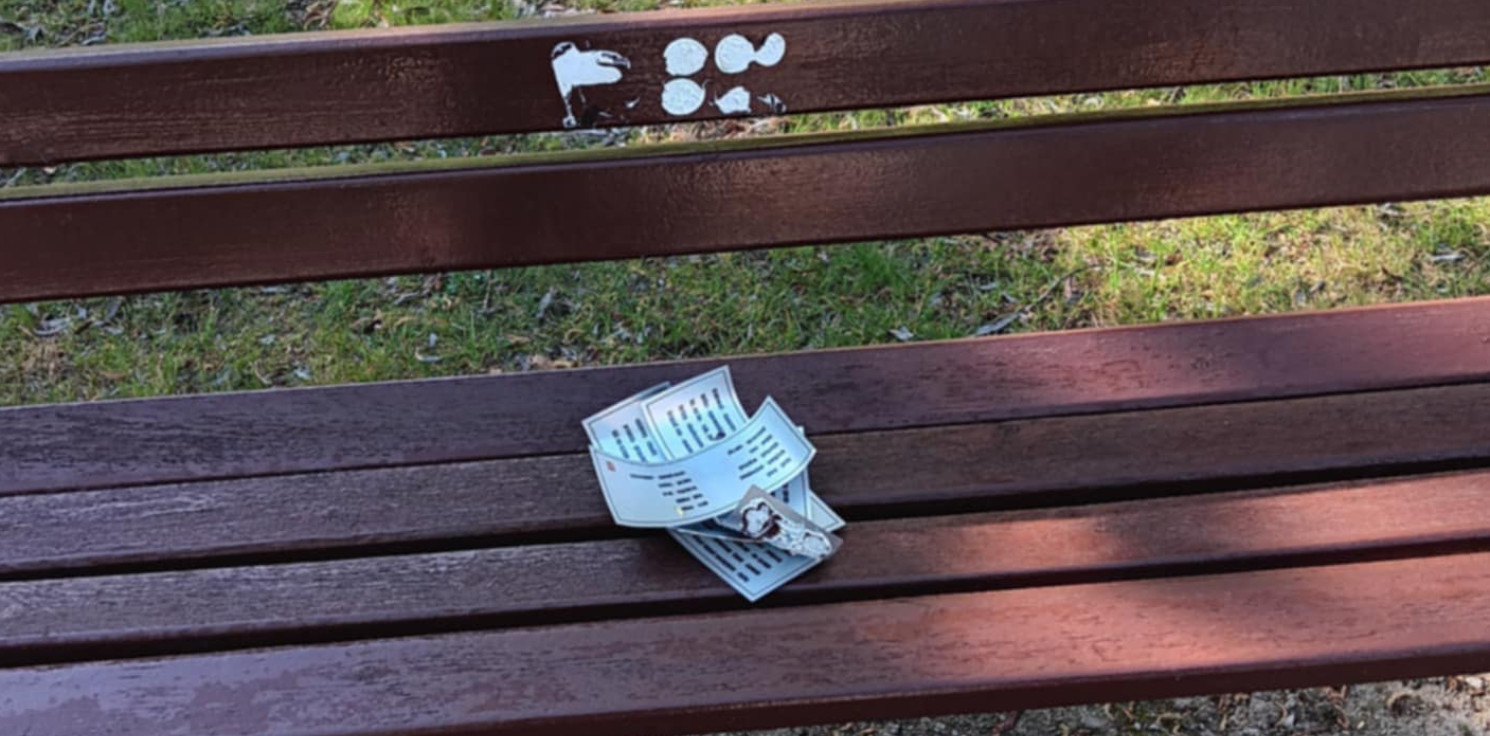 Inowrocław - Wandalizm w Solankach. Tabliczki nie przetrwały jednego dnia