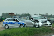 Zderzenie osobówek. Dwie osoby trafiły do szpitala 