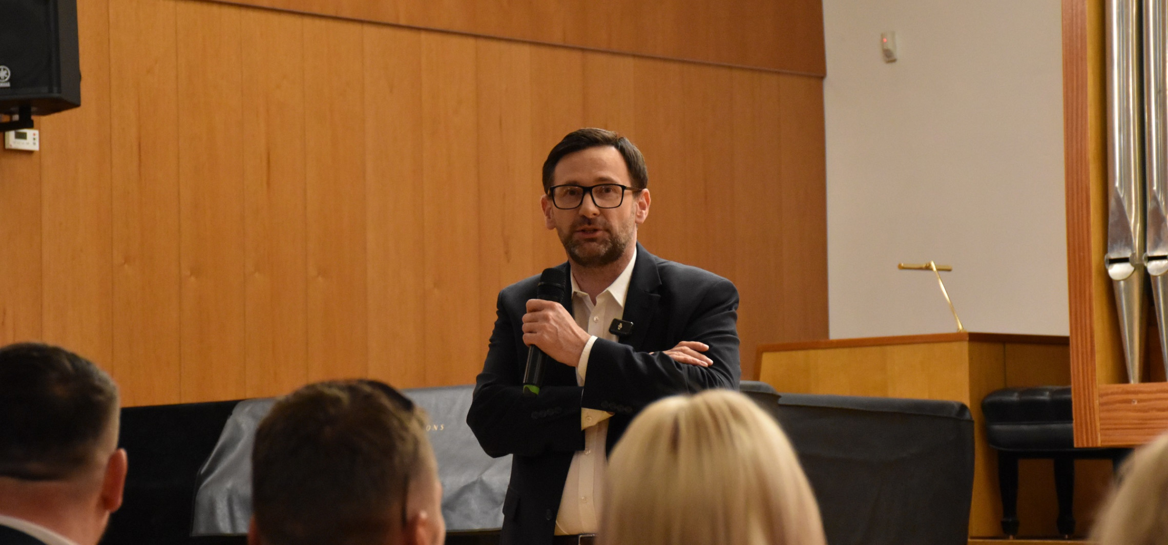 Daniel Obajtek w Inowrocławiu kpi z rządu. "Banda wariatów"