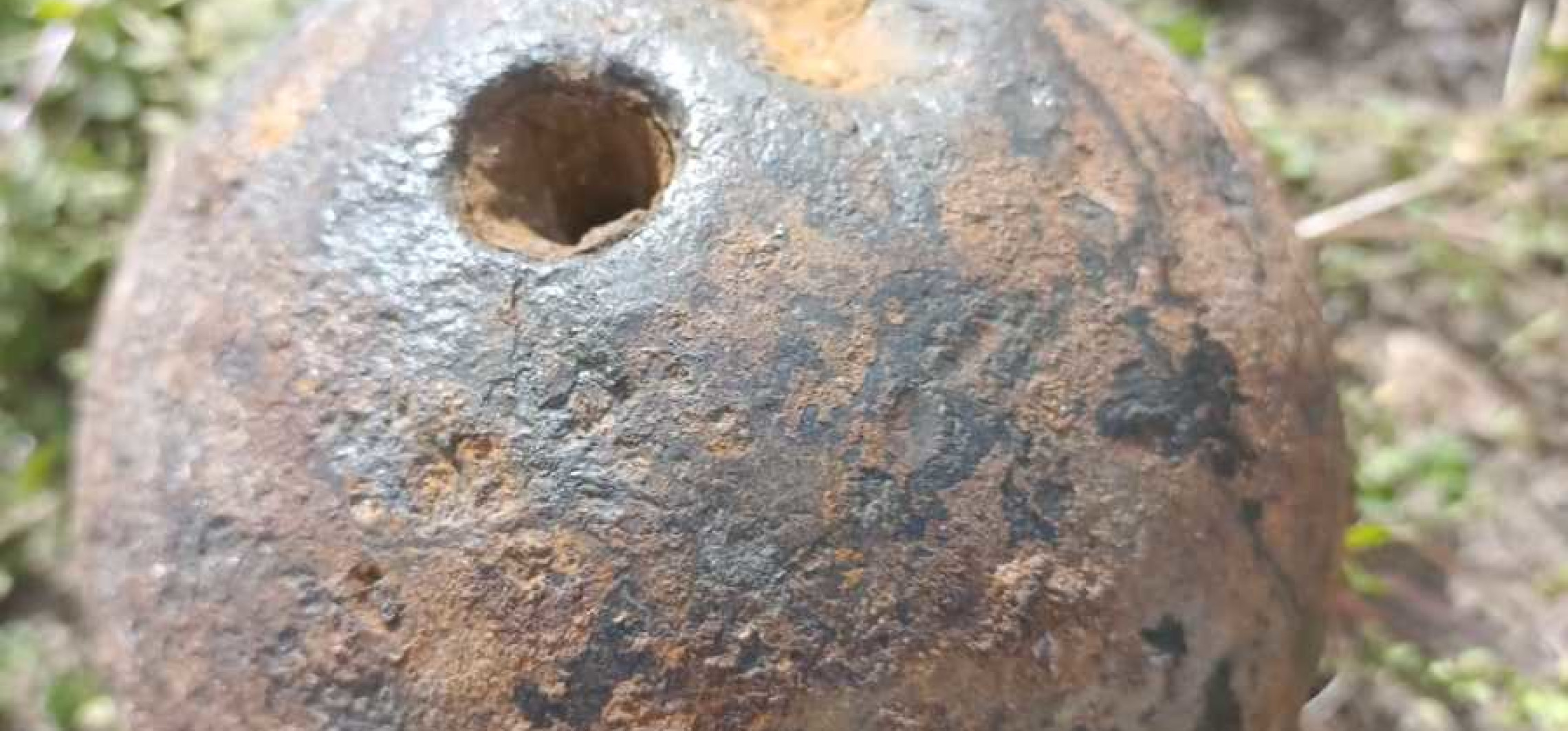 Zaskakujące znalezisko w ogródku. Z XVIII wieku