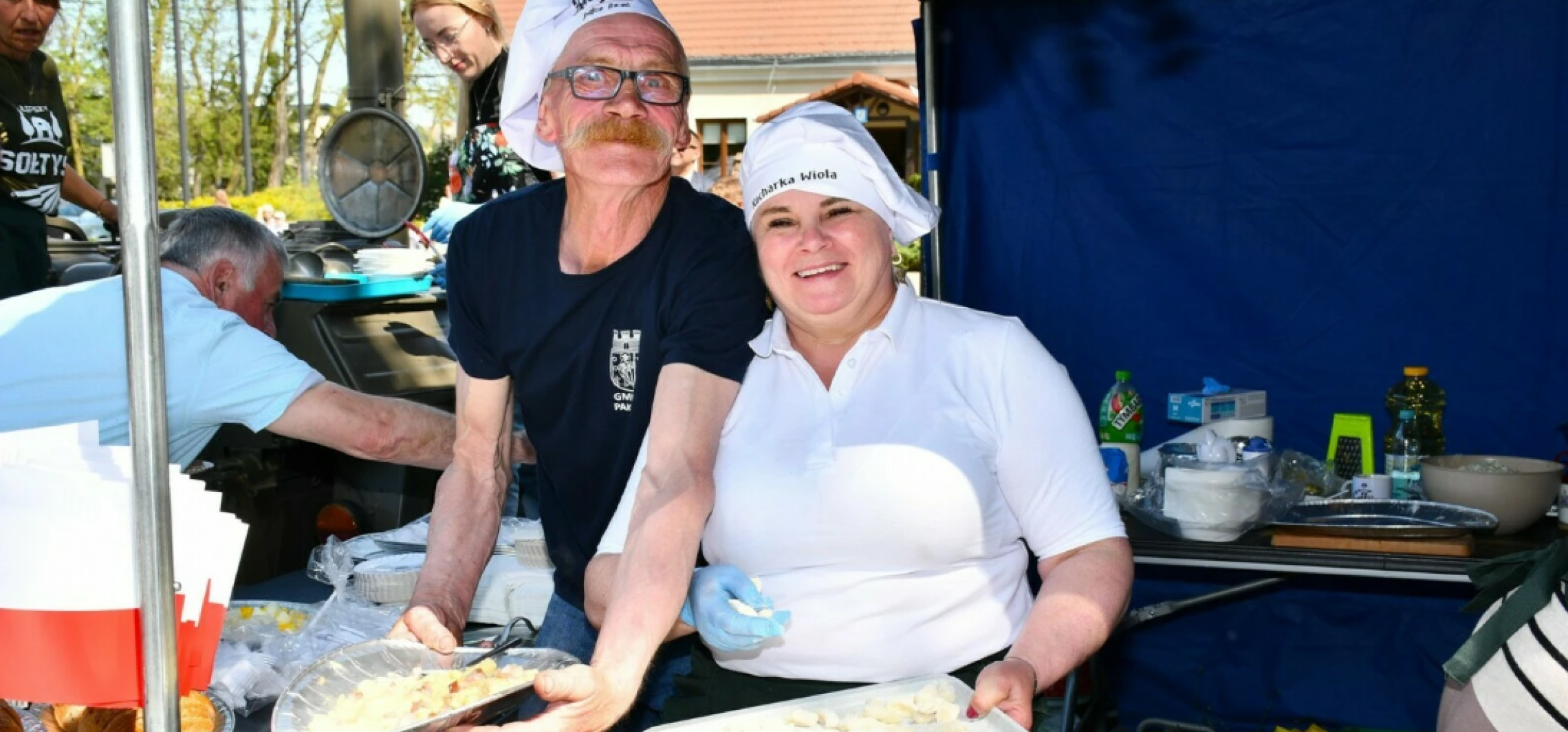 Pakość świętowała zupą szczawiową i kluchami na pyrach