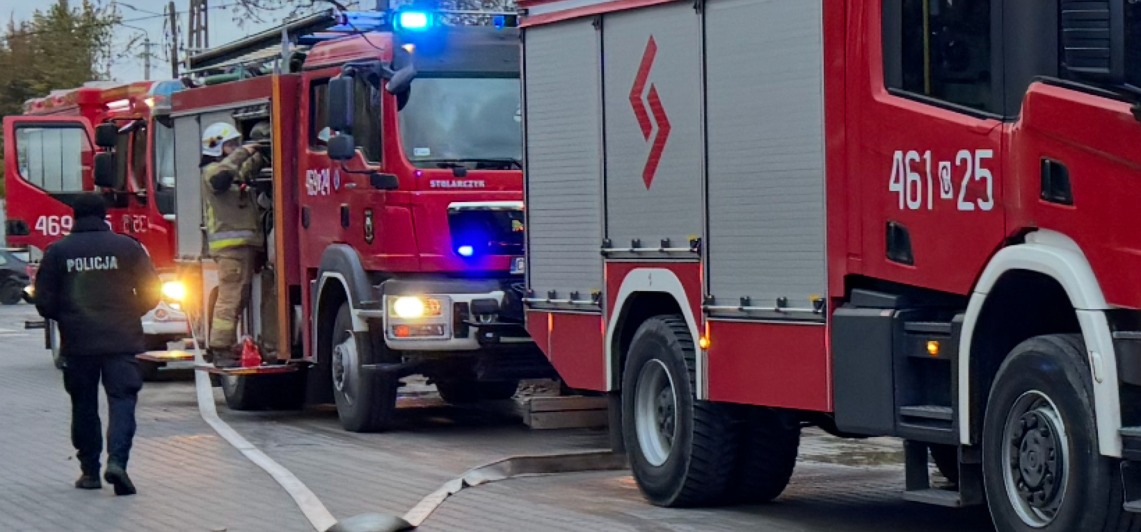 Region - Pożar mieszkania w regionie. Jedna osoba ucierpiała
