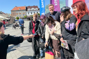 Adrian Zandberg przyciągnął na Rynek młodych inowrocławian