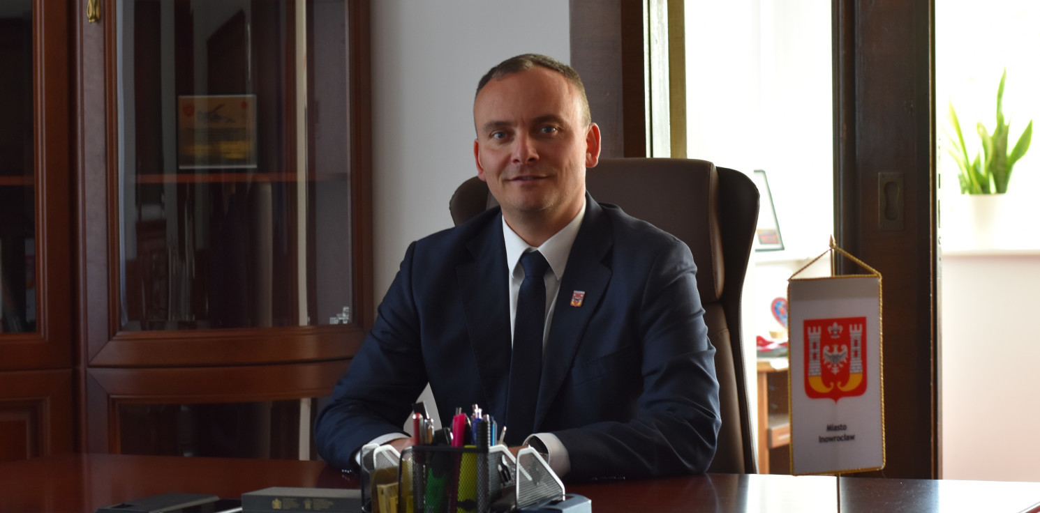 Inowrocław - Rok od zaprzysiężenia. Prezydent Fajok w rozmowie z Ino.online podsumowuje 12 miesięcy