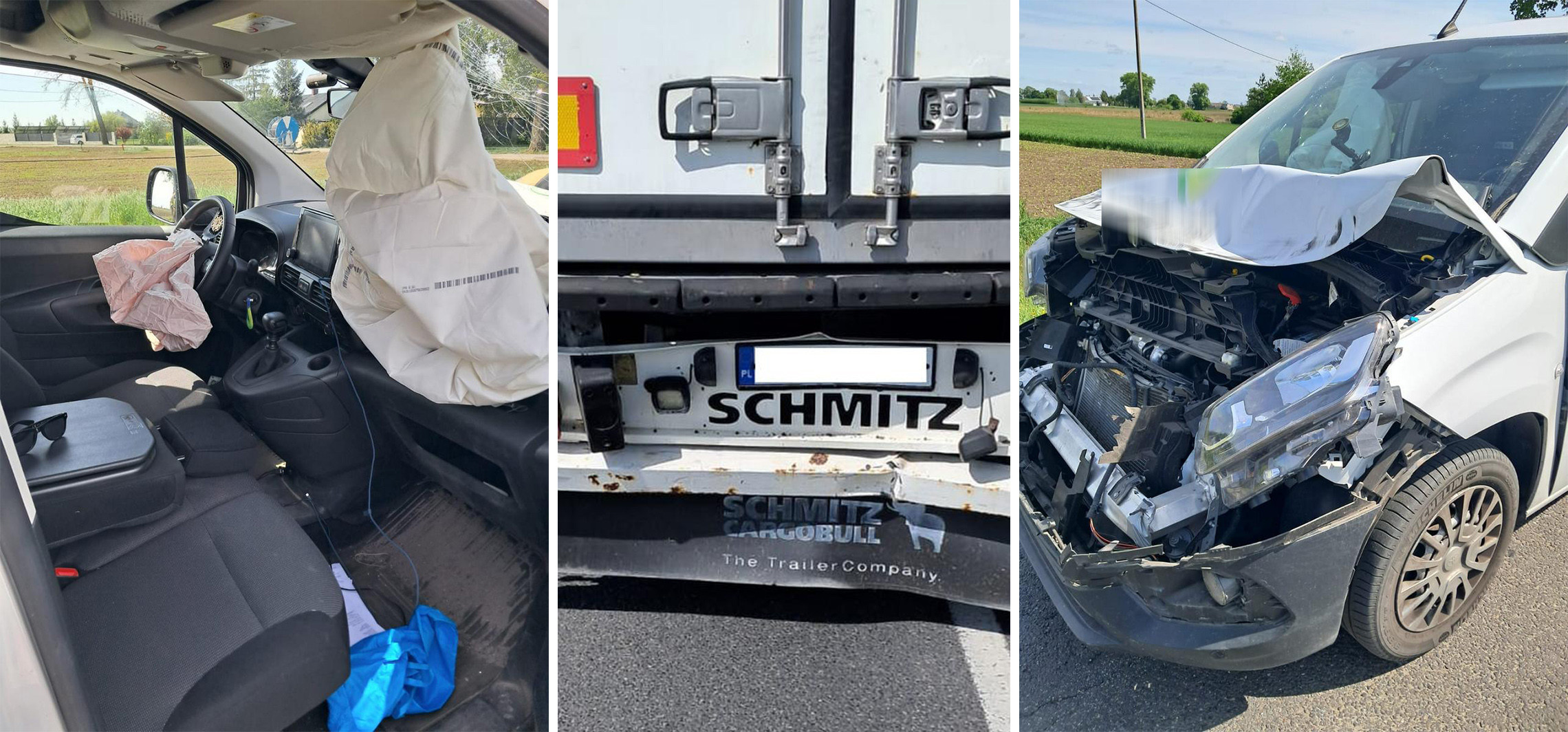 Jazda na zderzaku skończyła się poważną kolizją