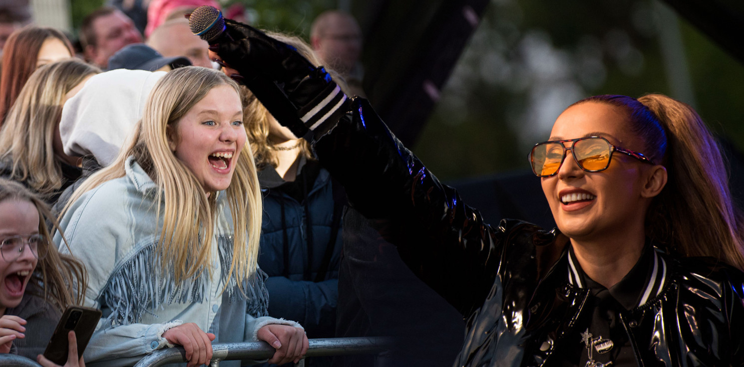 Inowrocław - Cleo na stadionie, czyli muzyczny finał festiwalu biegowego